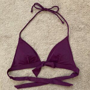 Victoria's Secret plum purple push-up bikini top size small